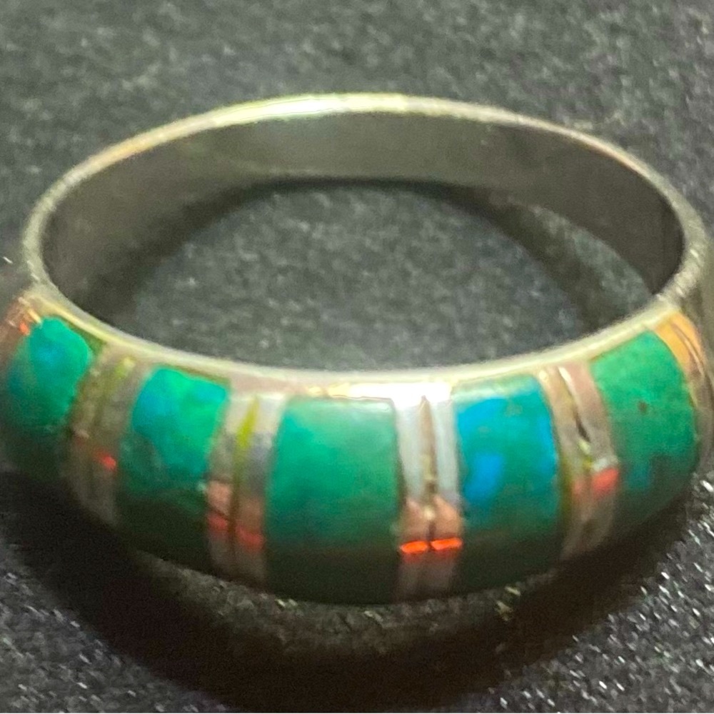 Malachite ring